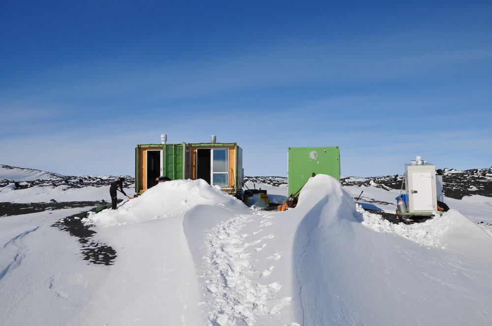 2013-14 AHT field camp at Cape Evans