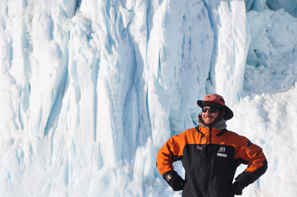 2013-14 Josiah Wagener at Barne Glacier (002)