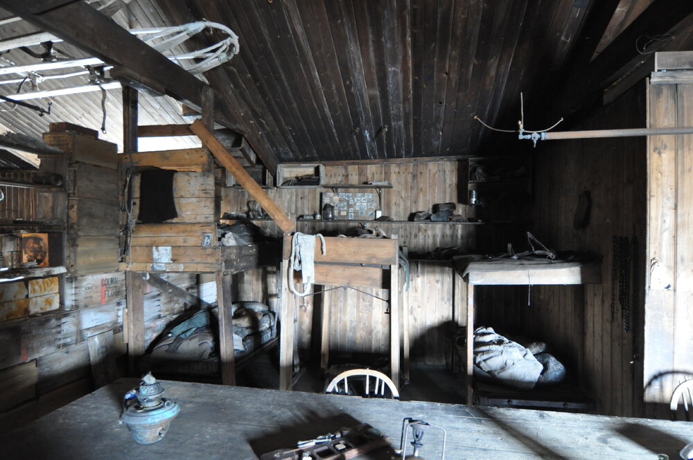 2013-14 The Tenements inside Scott's 'Terra Nova' hut, Cape Evans (001)
