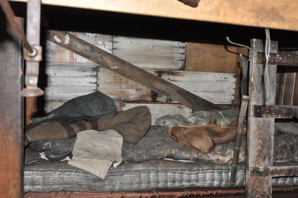 2013-14 Cherry-Garrard's bunk inside Scott's 'Terra Nova' hut, Cape Evans