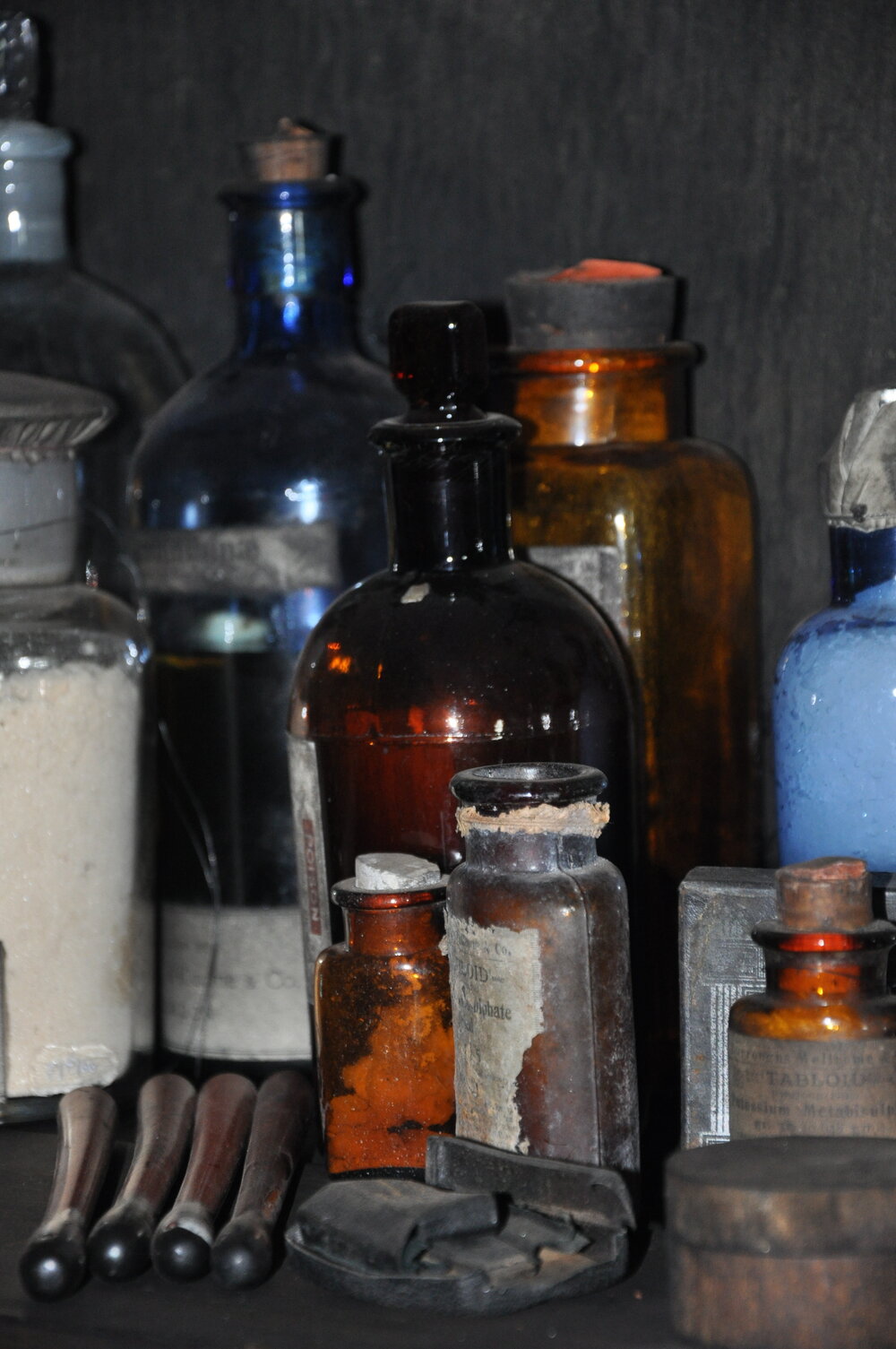 2013-14 Medical supplies inside Scott's 'Terra Nova' hut, Cape Evans (008)