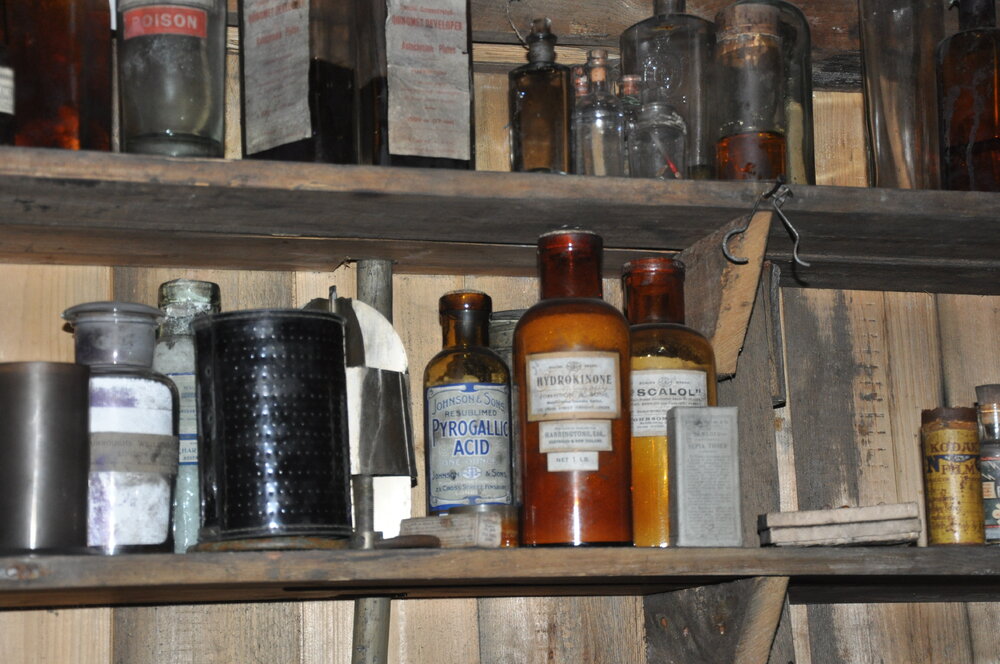 2013-14 Photography development supplies inside Scott's 'Terra Nova' hut, Cape Evans (001)