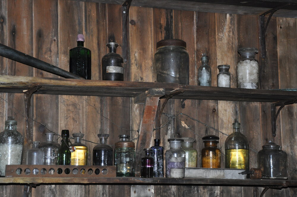 2013-14 Scientific supplies inside Scott's 'Terra Nova' hut, Cape Evans (001)
