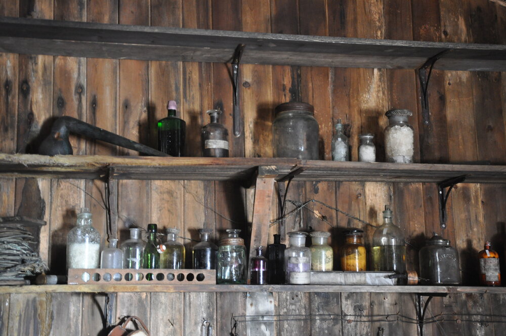2013-14 Scientific supplies inside Scott's 'Terra Nova' hut, Cape Evans (002)