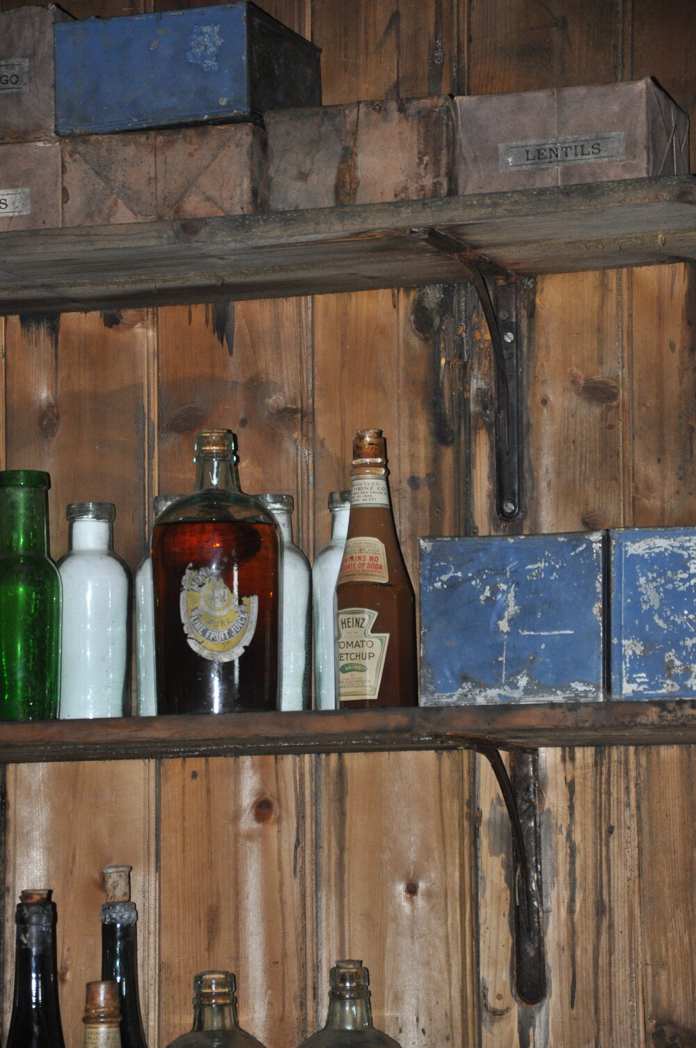 2013-14 Provisions inside Scott's 'Terra Nova' hut, Cape Evans (002)