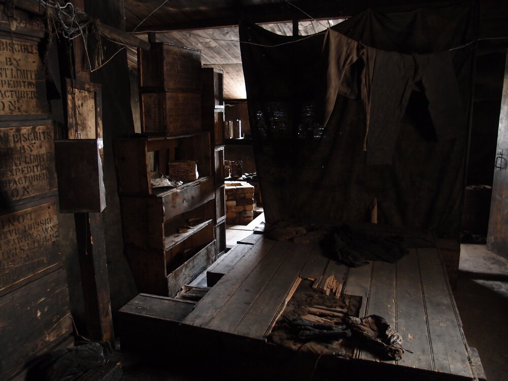 Sleeping platform, Scott's 'Discovery' Hut