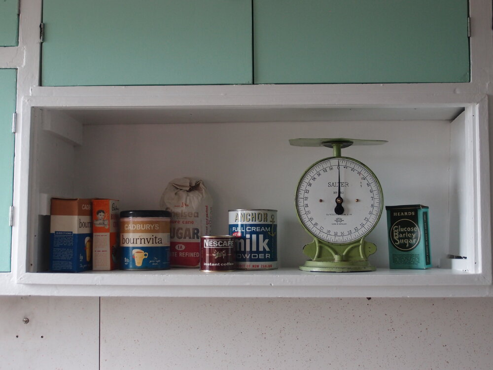 Kitchen shelf, Hillary's TAE/IGY Hut