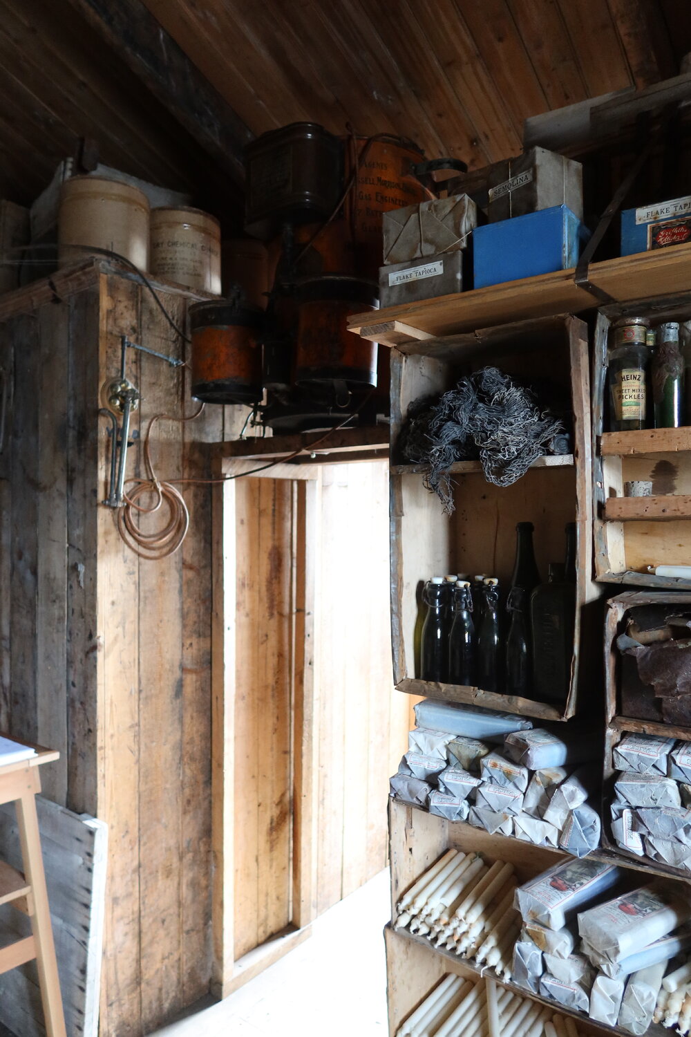 2022-23 Acetylene Generator, Shackleton's 'Nimrod' hut