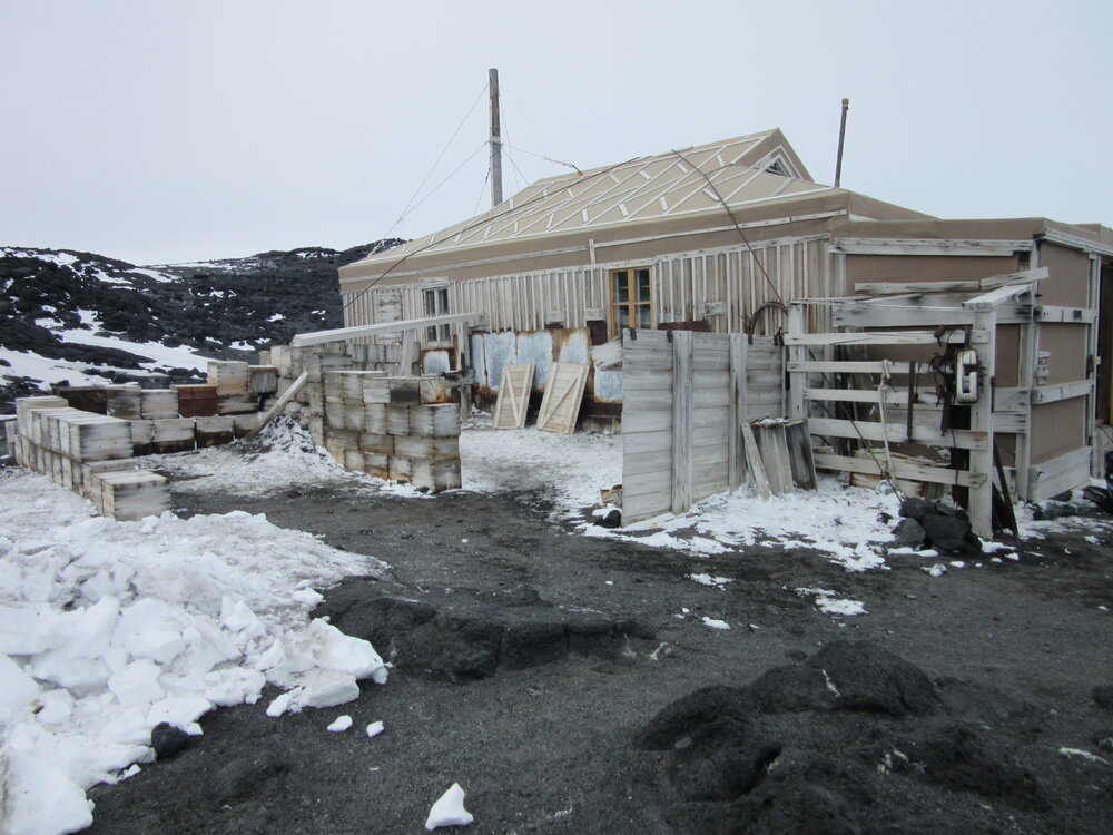North elevation, Shackleton's 'Nimrod' hut