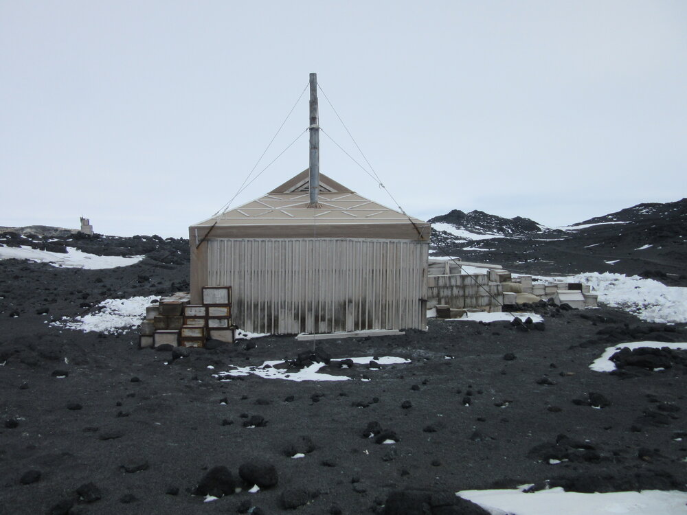 East elevation, Shackleton's 'Nimrod' hut