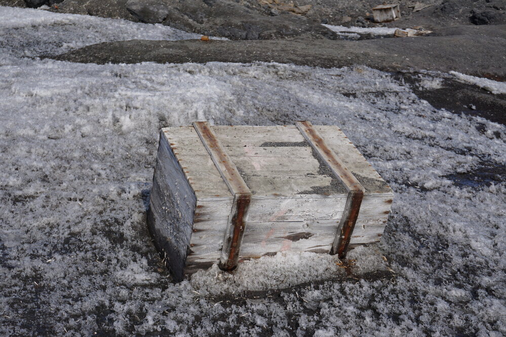 2022 Cape Evans, new artefact finds, object scatter South-east of stone hut (014)