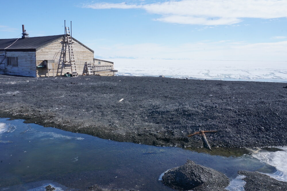 2022 Cape Evans, new artefact finds, pick axe (001)