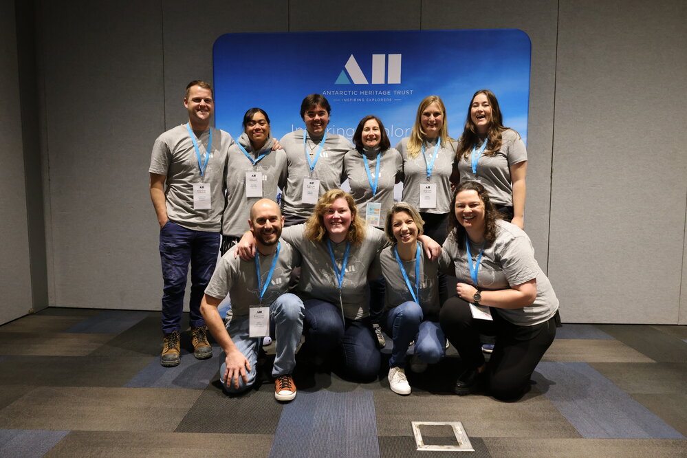 2024 AHT team with Inspiring Explorers at the Explorer Conference