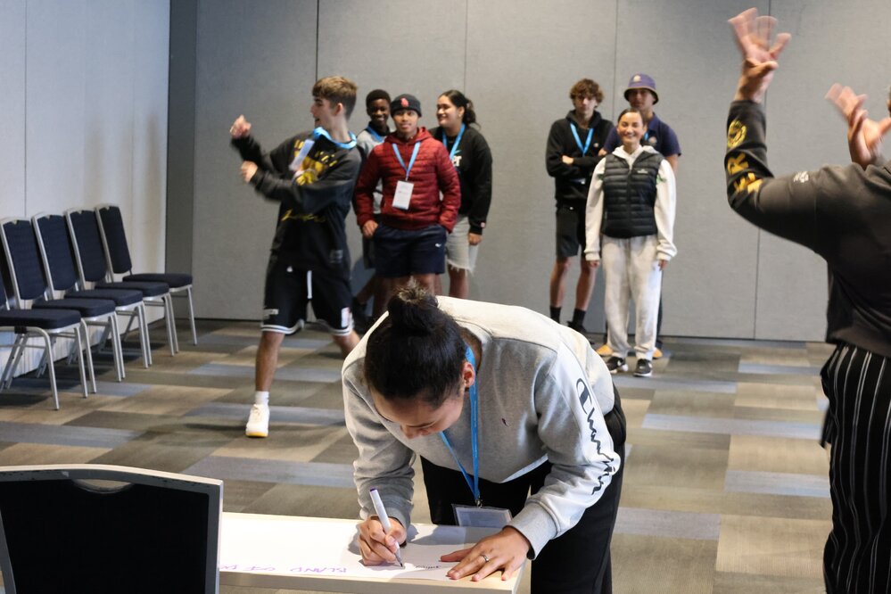 2024 Students participating in a workshop