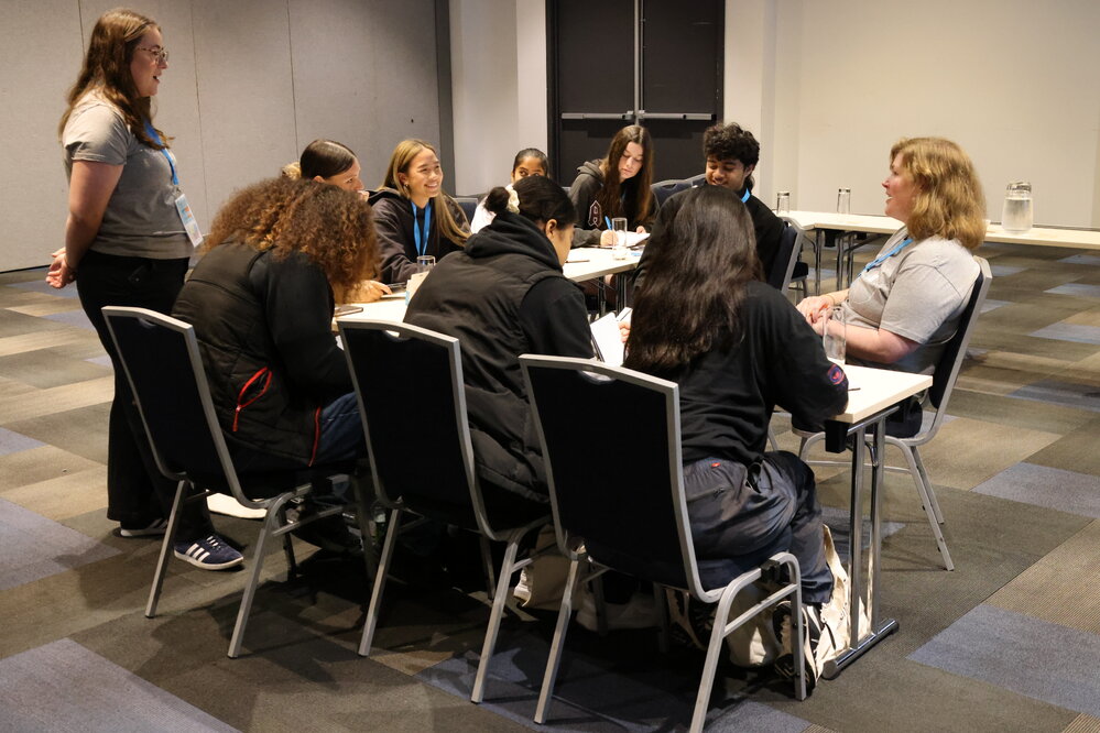 2024 Students participating in a workshop