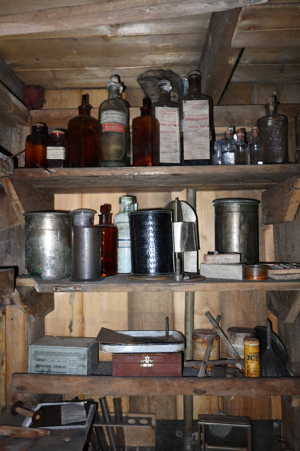 2022-23 Scott's 'Terra Nova' hut inspection, interior (027)