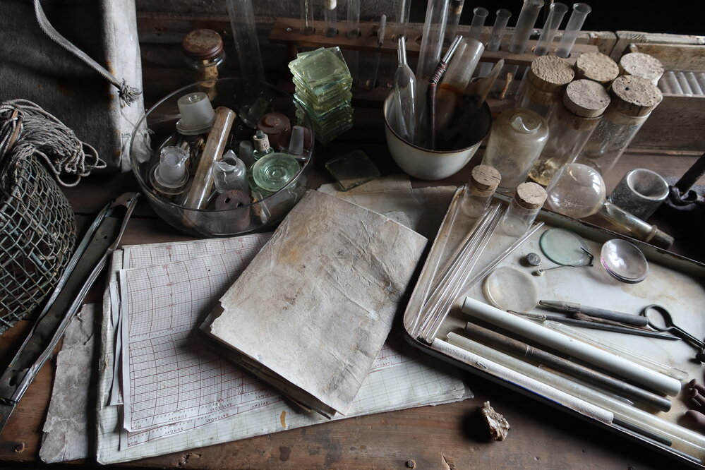 2022-23 Scott's 'Terra Nova' hut inspection, interior (113)