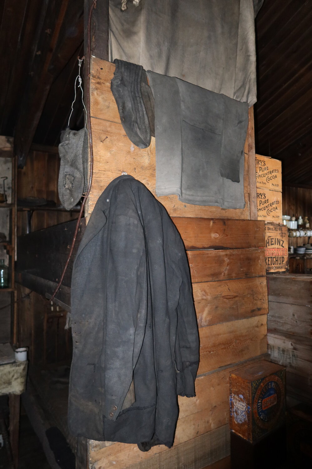 2022-23 Scott's 'Terra Nova' hut inspection, interior (244)