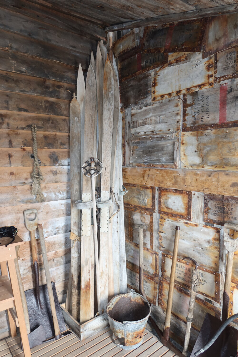 2022-23 Scott's 'Terra Nova' hut inspection, interior (346)