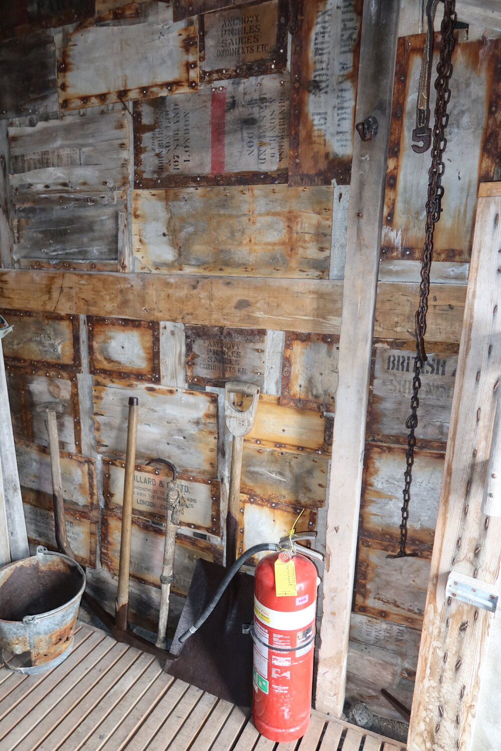 2022-23 Scott's 'Terra Nova' hut inspection, interior (347)