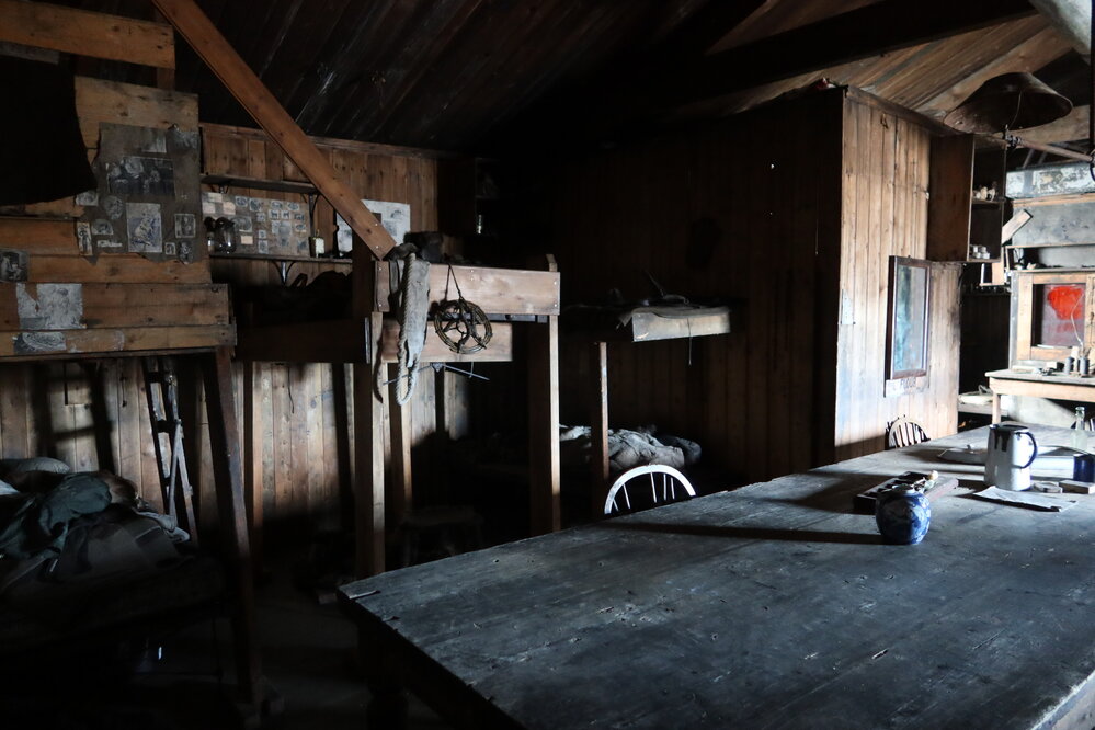 2022-23 Scott's 'Terra Nova' hut inspection, interior (356)