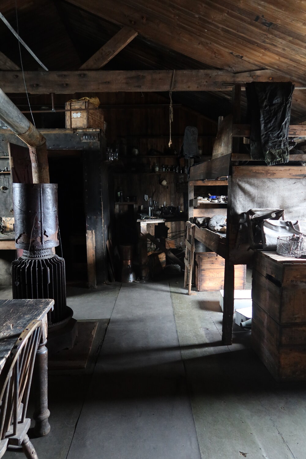 2022-23 Scott's 'Terra Nova' hut inspection, interior (358)