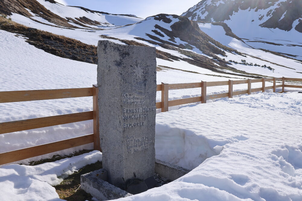Shackleton's grave 