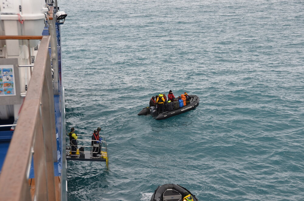 Zodiac trip at Elsehul