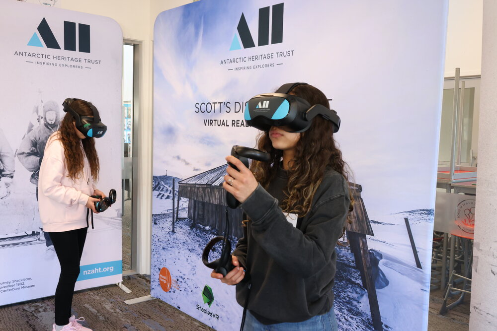 Christchurch East School students experience Scott's 'Discovery' Hut