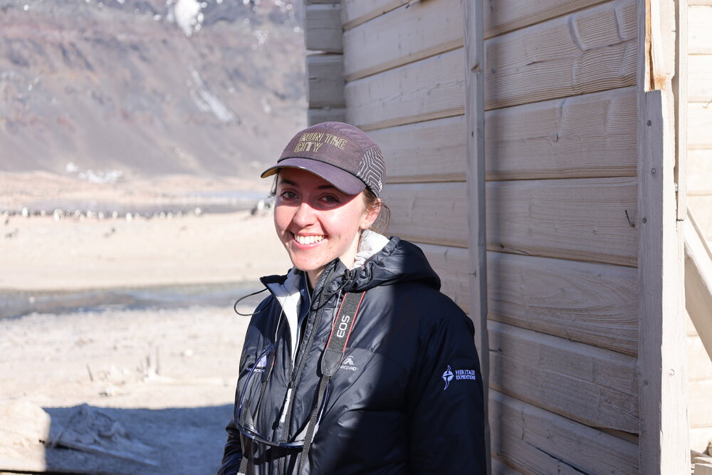 2025 Louise Piggin at Cape Adare