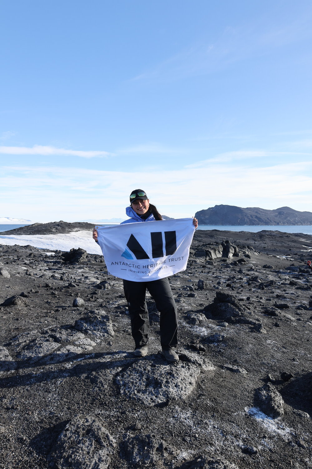 2025 Ngawai Clendon at Cape Evans