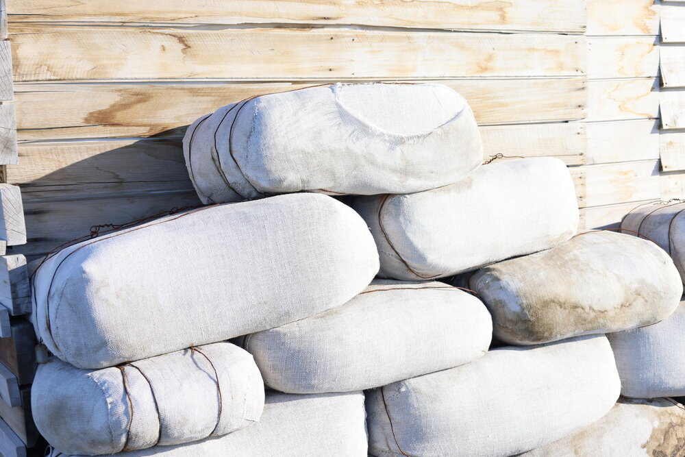 2025 Fodder bales, Scott's 'Terra Nova' hut