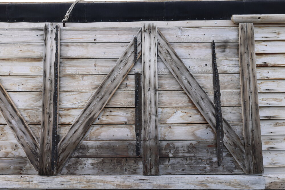 2025 Exterior detail, Scott's 'Terra Nova' hut