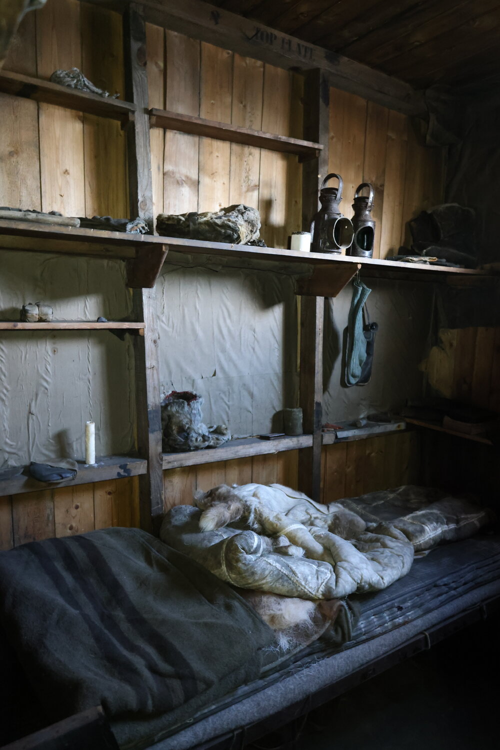 2025 Scott's Cubicle, Scott's 'Terra Nova' hut