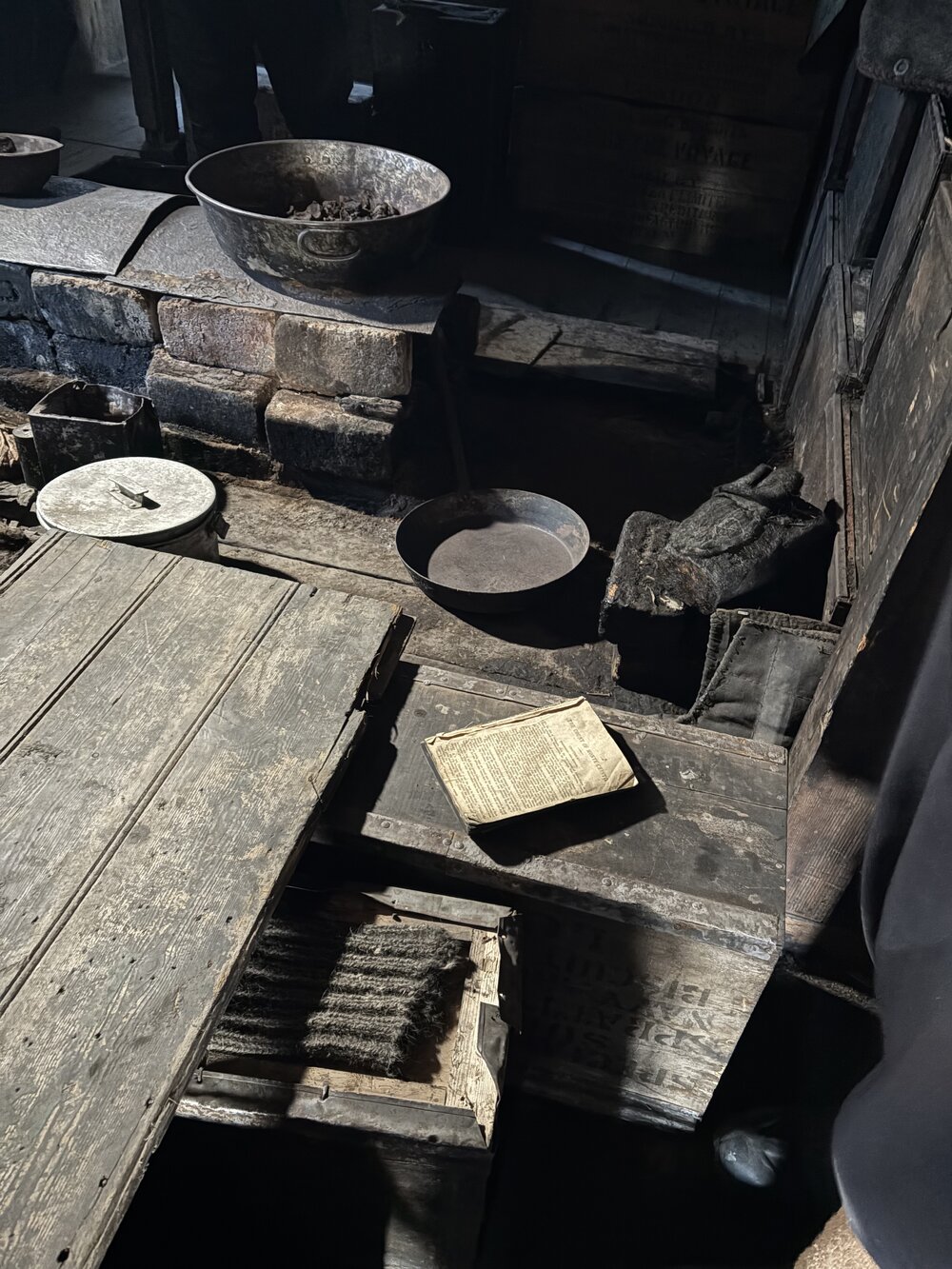 2025 Returned artefact in Scott's 'Discovery' hut