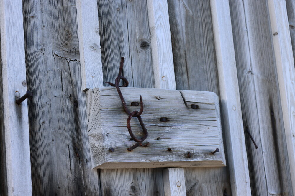 2025 Metal fixings detail, Shackleton's 'Nimrod' hut
