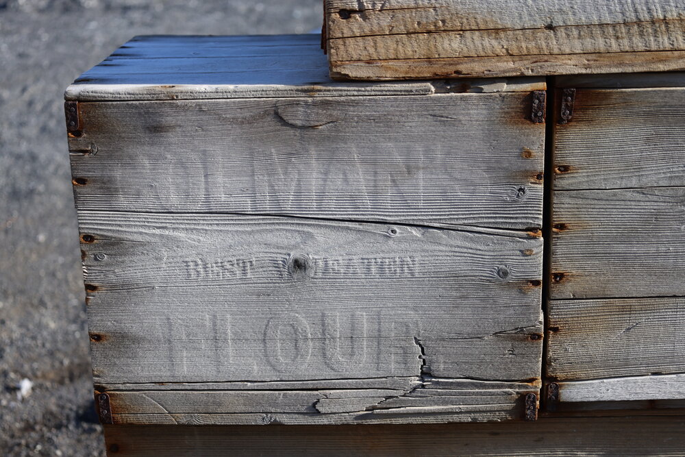 2025 Timber boxes, Cape Royds