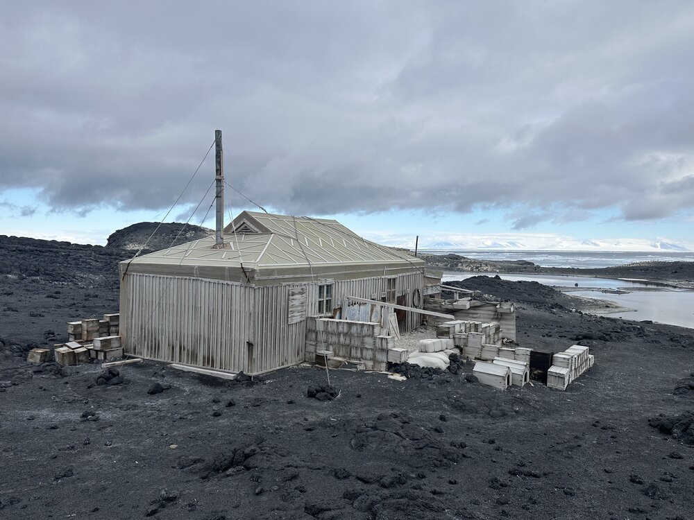 2025-26 North-East corner, Shackleton's 'Nimrod' hut, Cape Royds