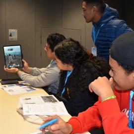 Students attending Anzac Gallate's workshop at the Explorer Conference 2021 (007)