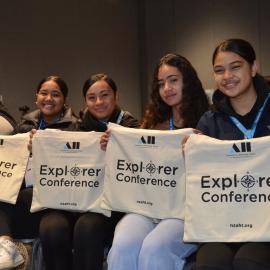 Students attending the Explorer Conference 2021 Morning Session (004)