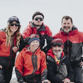 Inspiring Explorers with AHT Executive Director Nigel Watson and guide Bengt Rotmo