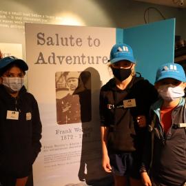 Young Inspiring Explorers at Akaroa Museum during the Worsley Weekend (001)