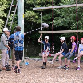 Young Inspiring Explorers being Interviewed by Greenstone TV