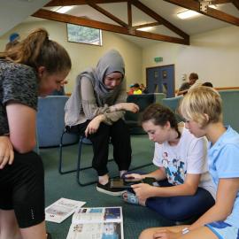 Young Inspiring Explorers use 'My Explorer Journal' with Inspiring Explorer Sadra Sultani (002)