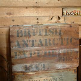 2005 Shackleton's 'Nimrod' Hut interior, Cape Royds (003)