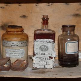 2005 Shackleton's 'Nimrod' Hut interior, Cape Royds (011)