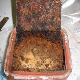 2006 Opening a Ham loaf can (002)