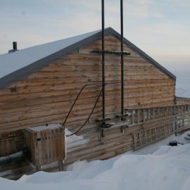 2006 East wall of Scott's 'Terra Nova' hut, Cape Evans