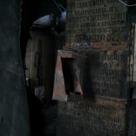 2006 Candle lamp inside Scott's 'Discovery' hut, Hut Point