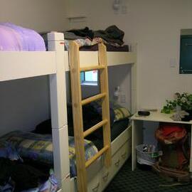 2005 Bunk beds inside a bedroom at Scott Base